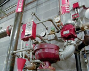 van xả tràn preaction trong thực tế