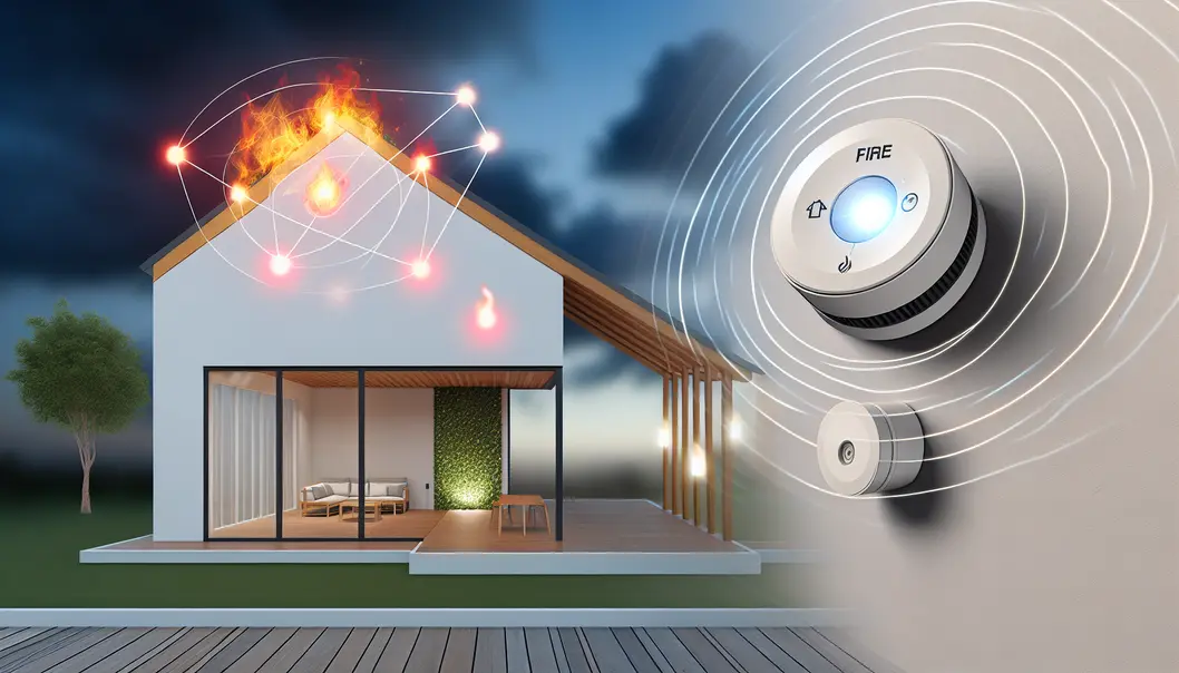 AI và IoT trong FireSmart dự đoán nguy cơ cháy nổ.