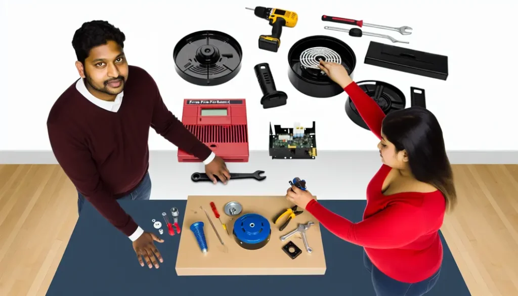 Phòng điều khiển với hệ thống báo cháy FireSmart hoàn chỉnh.