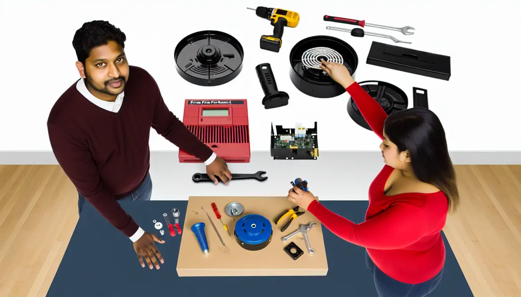 Phòng điều khiển với hệ thống báo cháy FireSmart hoàn chỉnh.