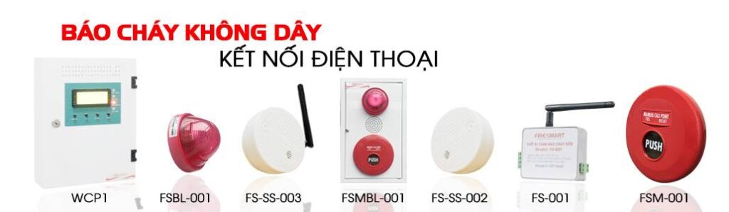Thiết bị báo cháy không dây Firesmart