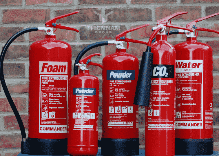 Các loại bình chữa cháy