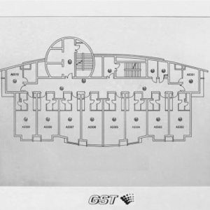 Tủ hiển thị phụ GST8903 của GST