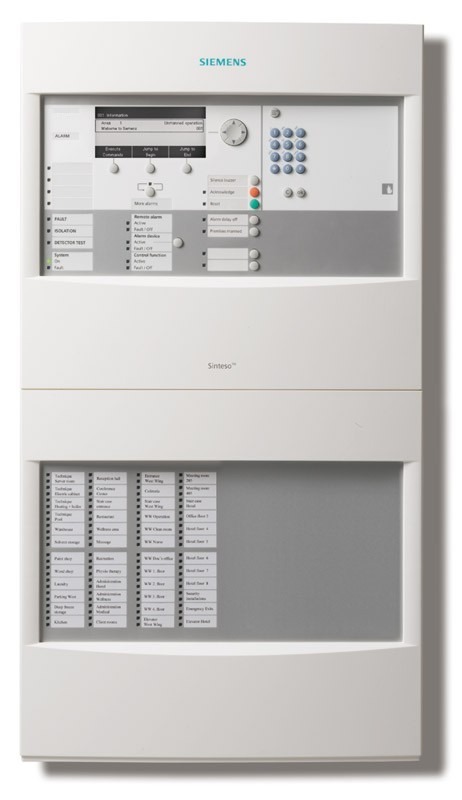 Tủ trung tâm báo cháy FC2040-GA của Siemens
